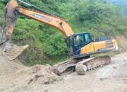 Akses Darat Desa Tanauge Ditingkatkan, PT GNI Lanjutkan Perbaikan Jalan di Morowali Utara