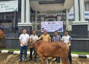 Trinusa Group Salurkan Puluhan Hewan Kurban di Morowali Utara hingga Kota Palu