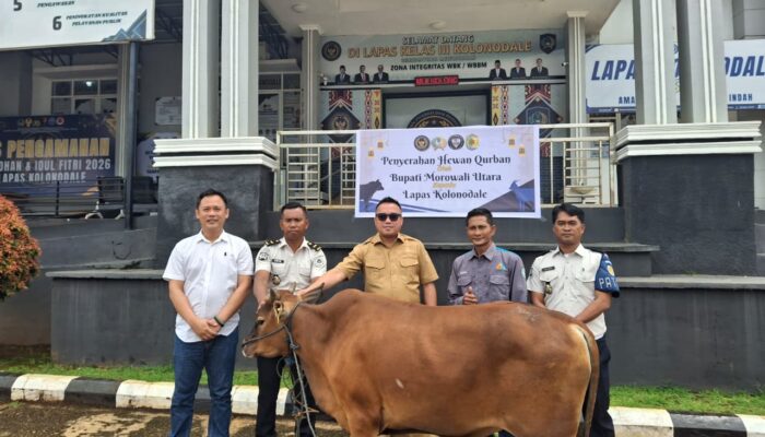 Trinusa Group Salurkan Puluhan Hewan Kurban di Morowali Utara hingga Kota Palu